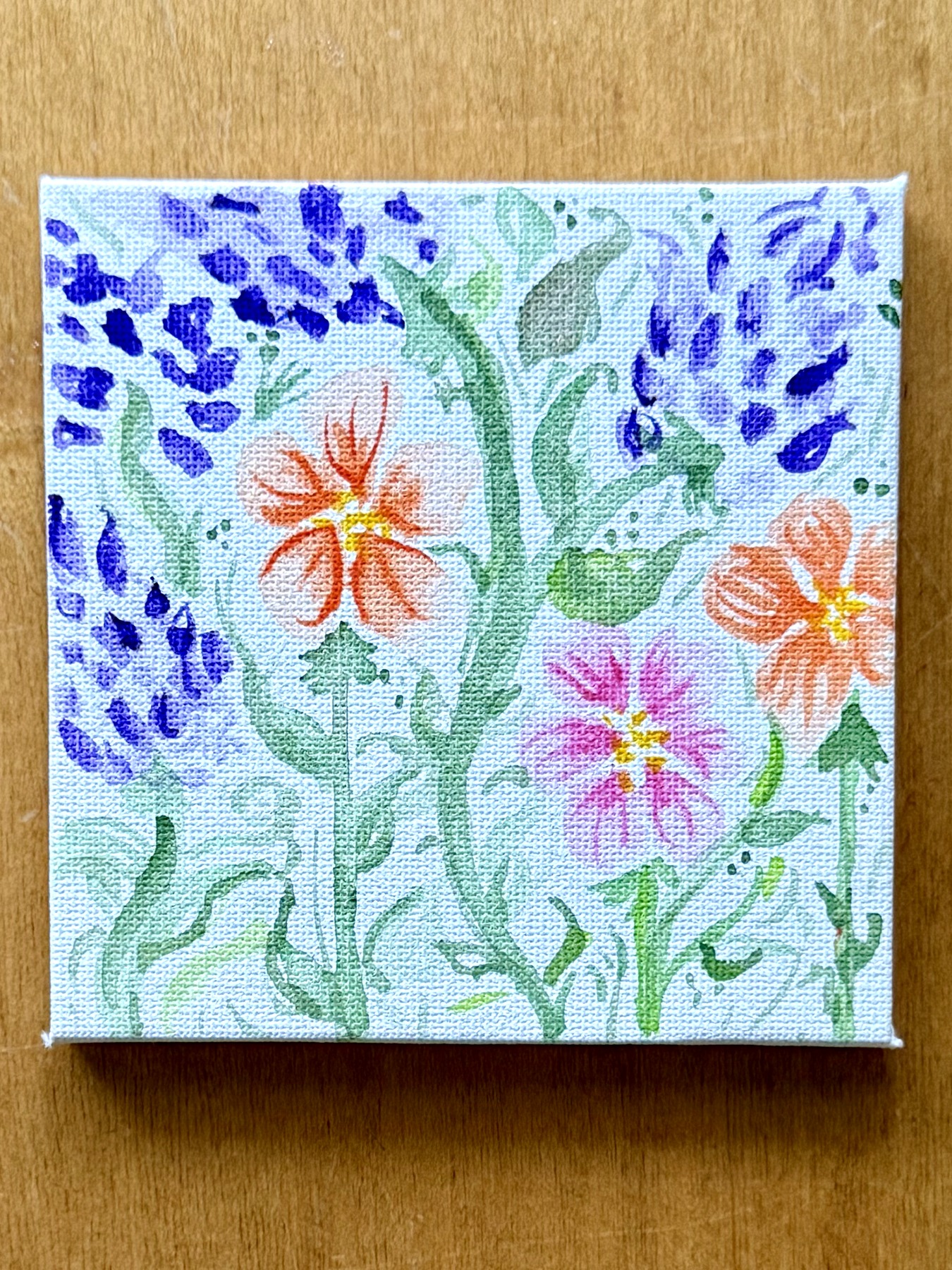 Abide & Bloom watercolor print