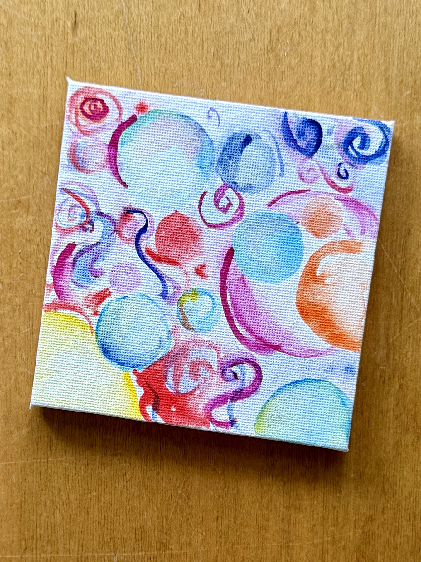 Bubbly to Meet You watercolor print